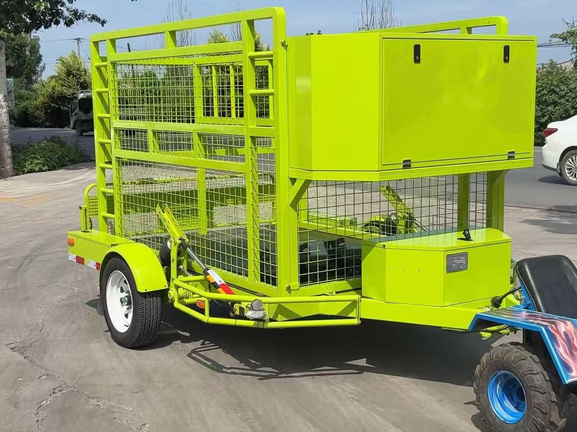 Best Model 100 Semi-Drop Hydraulic Lift Motorcycle Trailer Company for Effortless Bike Hauling