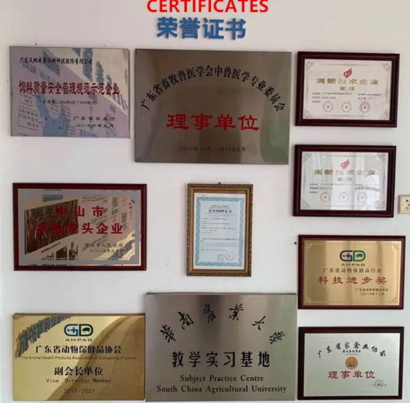 Auxiliary Health Care of Poultry High Fever Symptoms Animal Health Care Herbal Vitamins Oral Solution