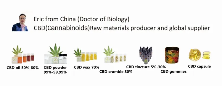 Cbd Full Spectrum Oil Use for Vape Pen with 5 Flavors