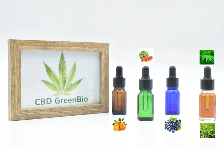 Cbd Full Spectrum Oil Use for Vape Pen with 5 Flavors