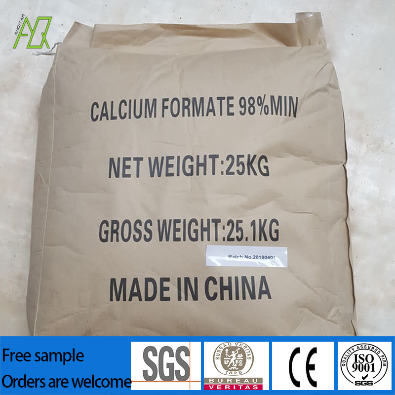China Chemical Industry CAS 544 -17-2 99%Min Feed Additive Industrial Grade 98% or Construction Calcium Formate Powder with Low Price