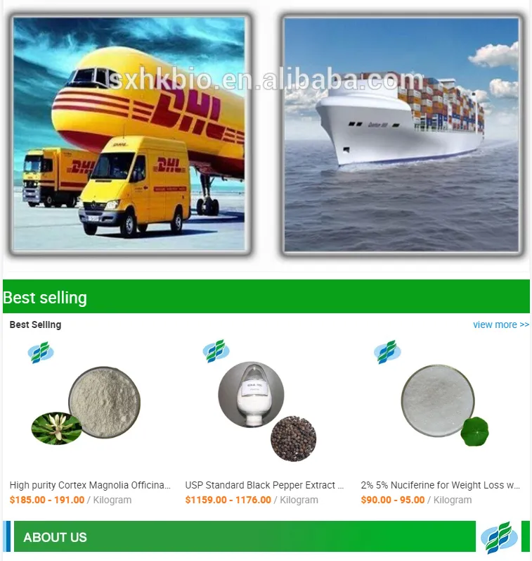 China Manufacturer Plant Extract Imperatorin 1% 98% 482-44-0 Ammidin Powder