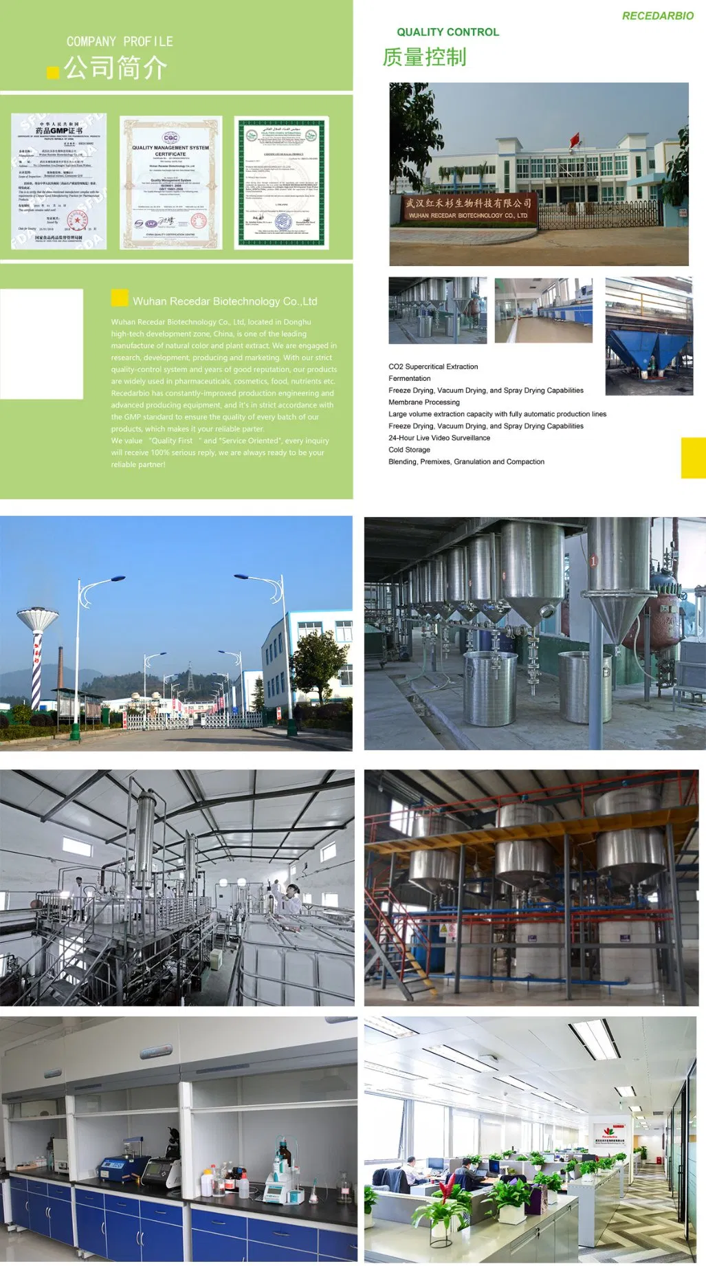 China Supply 1%~25% Anthocyandins Acai Berry Extract Powder