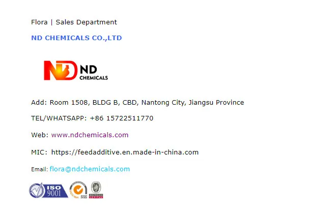 Choline Chloride 60% Corn COB Factory Price