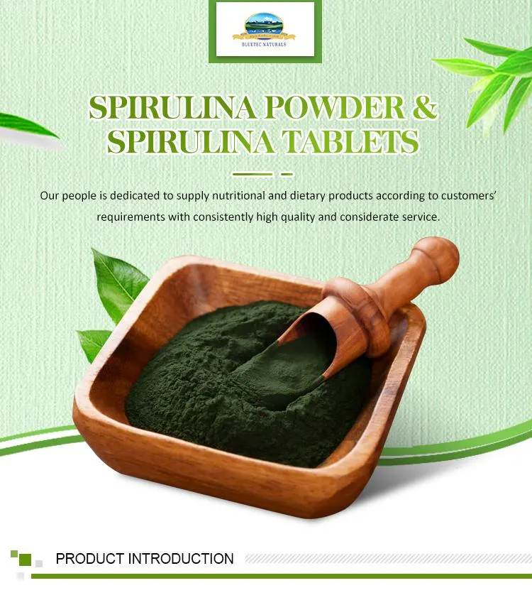 Factory Superior 100% Natural Health Food Spirulina Powder Tablets/Conventional Spirulina Powder/Spirulina Tablets