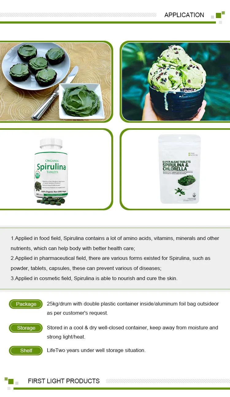 Factory Superior 100% Natural Health Food Spirulina Powder Tablets/Conventional Spirulina Powder/Spirulina Tablets