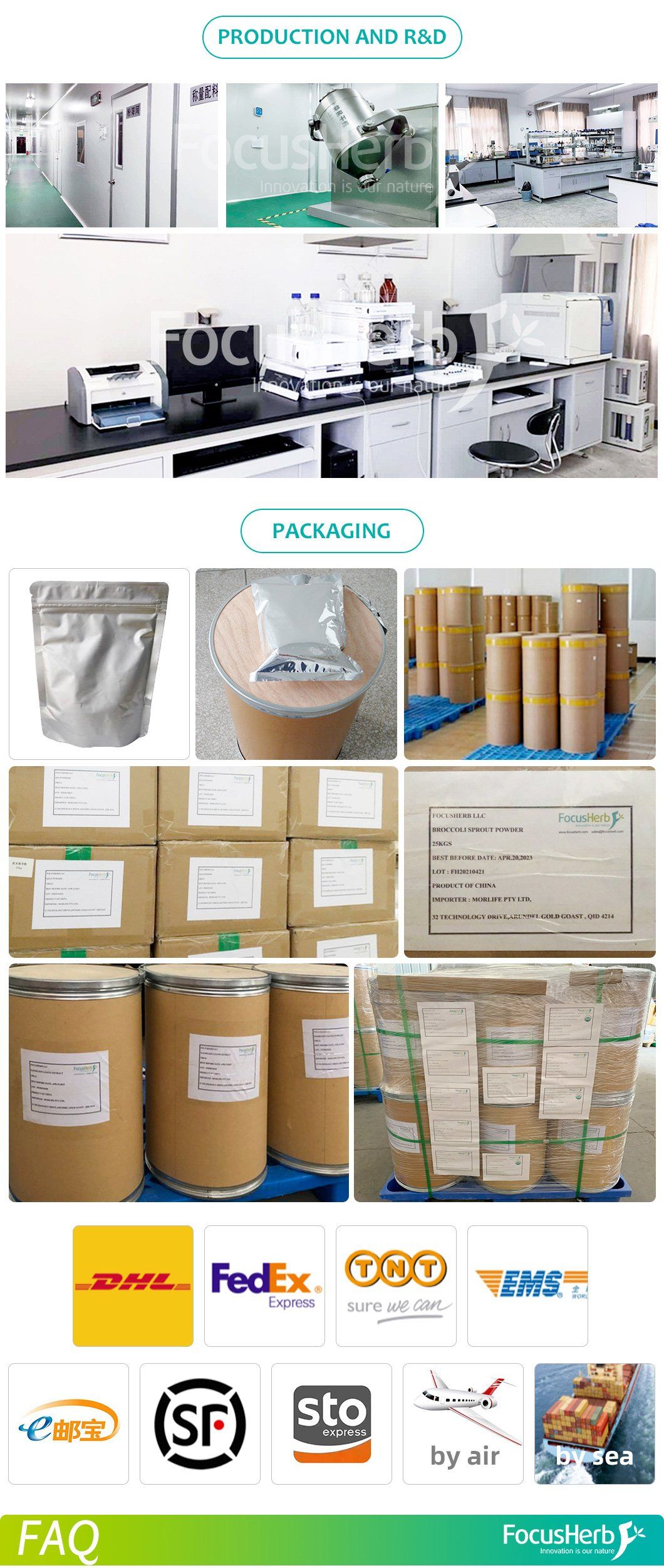 Focusherb Supply 10: 1 Extract Ratio Neem Extract Powder