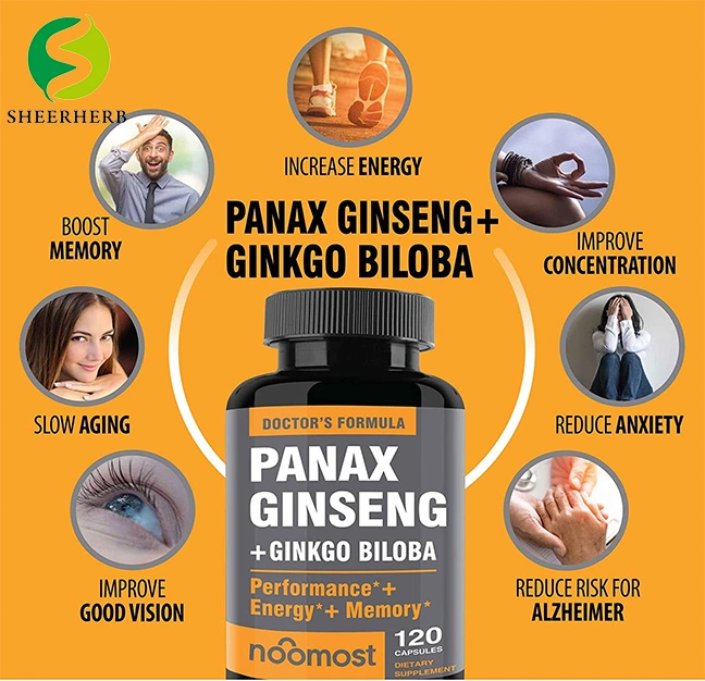 Grganic Pure Red Ginseng Extract Ginseng Extract10%-- 80% Ginsenoside Fine Panax Ginseng Extract Powder OEM