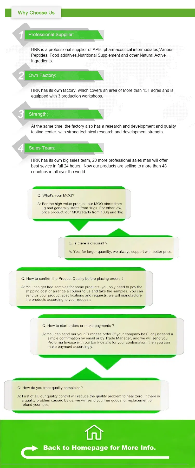Hot Sale 98% CAS 471-53-4 Glycyrrhetic Acid Powder Glycyrrhetic Acid