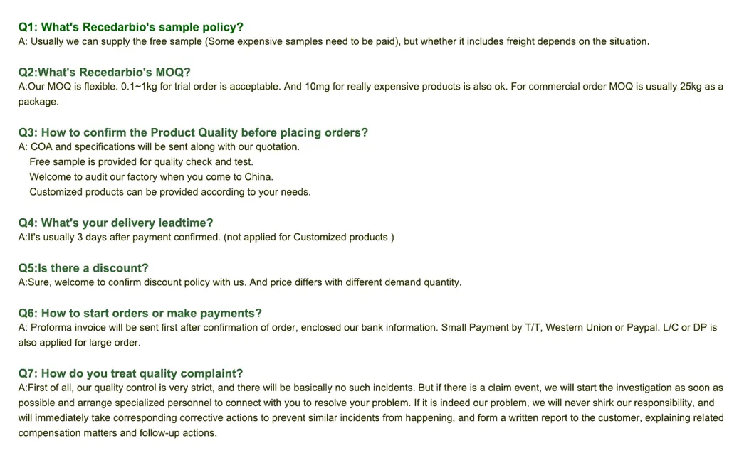 Natural 1%~99.5% HPLC Paclitaxel Powder with CAS 33069-62-4