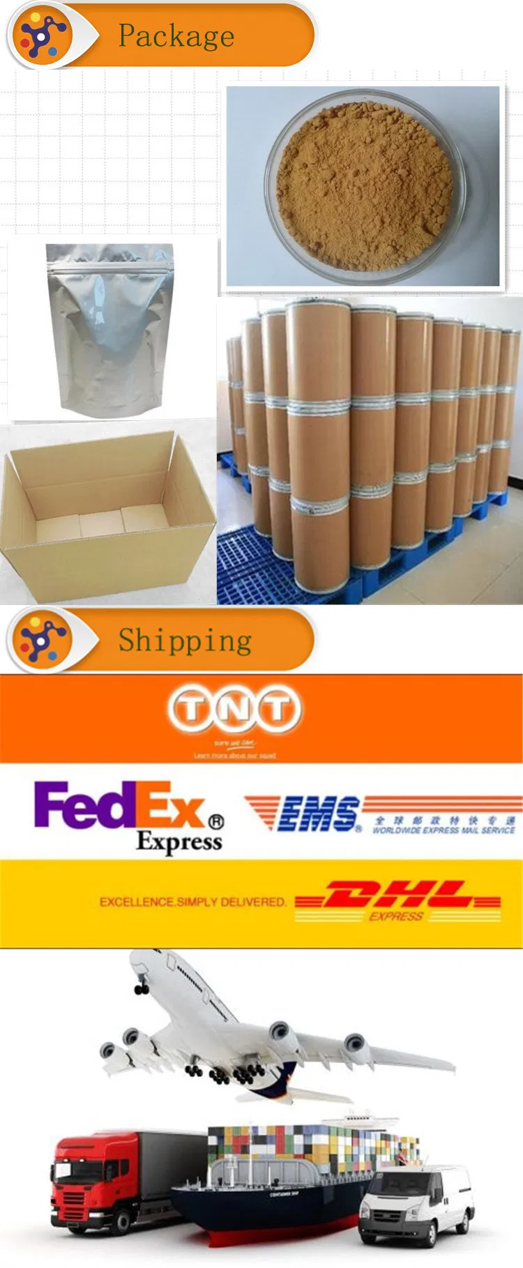 Pharmaceutical Grade Levodopa Powder, L-Dopa CAS 59-92-7 Mucuna Pruriens Dopa Powder Extract