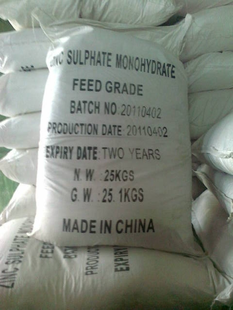 Znso4.7h20 Zinc Sulphate Crystal Heptahydrate Feed Grade/Fertilizer Grade Famiqs