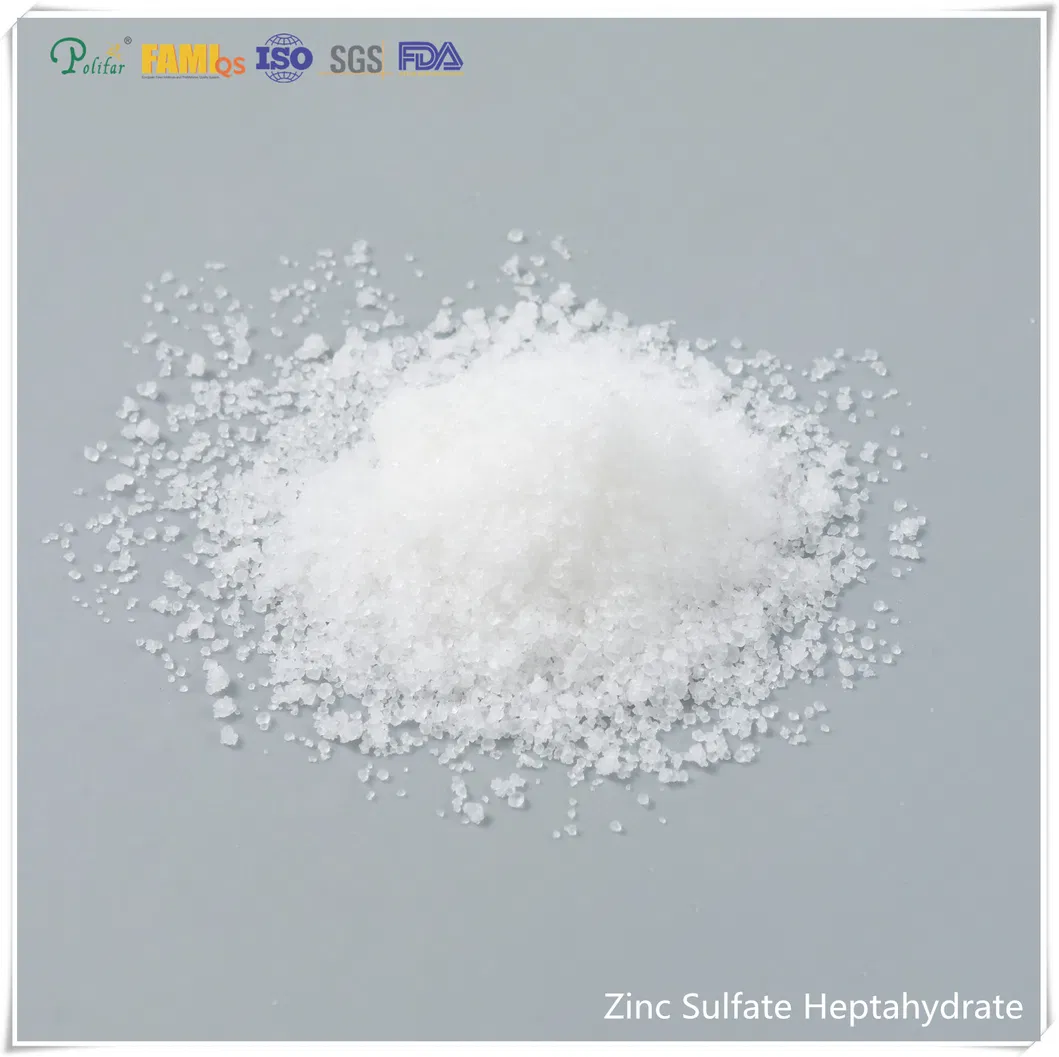 Znso4 Zinc Sulphate Crystal Heptahydrate Famiqs ISO Feed Grade Fertilizer Grade